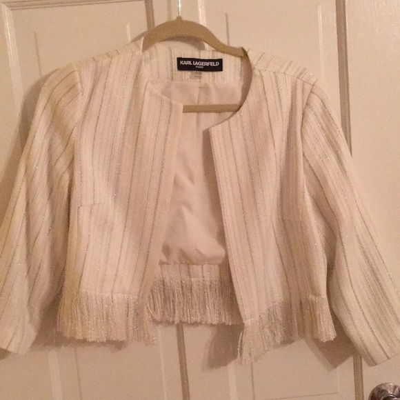 Cropped blazer - Picture 2 of 6